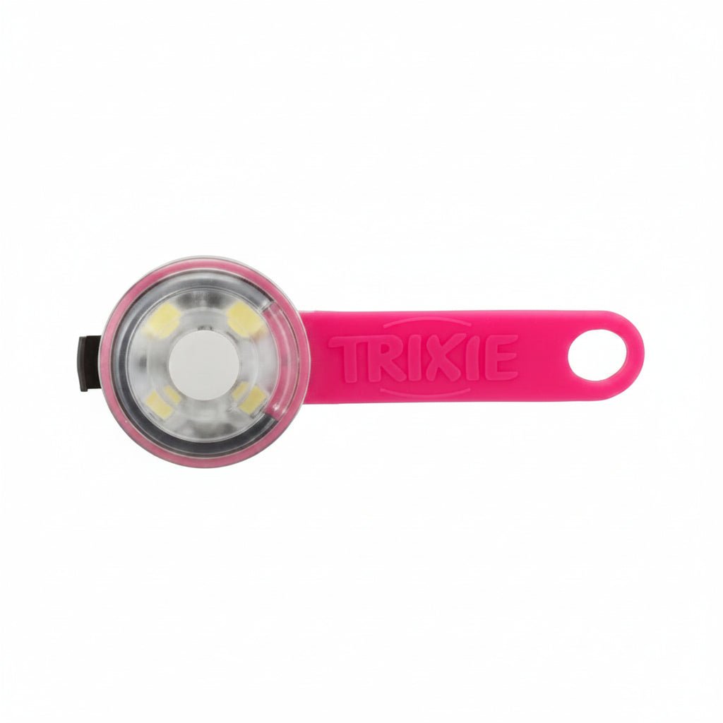 Trixie Flasher Clip for Dog PINK - 2.4X8CM - SNH Packing