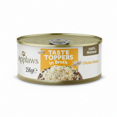 Applaws Taste Toppers in Broth Chicken Wet Dog Food 156g