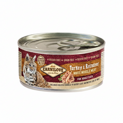 Carnilove Turkey & Reindeer for Adult Cats 100G