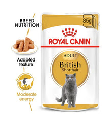 Royal Canin Feline Breed Nutrition British Shorthair (WET FOOD - Pouches)