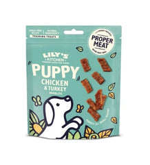 Lily's Kitchen Chicken & Turkey Nibbles Puppy Treats 70G