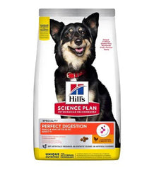 Hill’s Science Plan Perfect Digestion Small & Mini Adult 1+ Dog Food with Chicken & Brown Rice 1.5KG