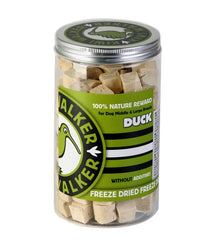 KIWI WALKER Freeze Dried Grain Free Duck Cubes Dog & Cat Treats - 115G