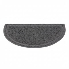 Trixie Halfmoon PVC Litter Tray Mat for Cats BLACK 41X25CM