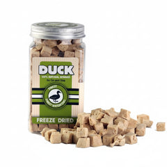KIWI WALKER Freeze Dried Grain Free Snack Duck Cubes Dog & Cat Treats 80G