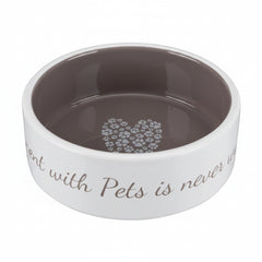 Trixie Pet's Home Ceramic Bowl for Dogs TAUPE - 300ML