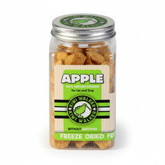 KIWI WALKER Freeze Dried Grain Free Snack Apple Dog & Cat Treats 45G
