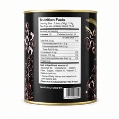 Valencia Garden Black Olives Sliced 3KG Premium Olives - SNH Packing