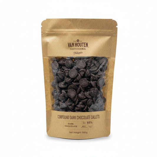 Van Houten Dark Milk Chocolate Compound – 250g | 500g - SNH Packing