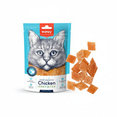 Wanpy Chicken Jerky Bites for Cats 80g - SNH Packing