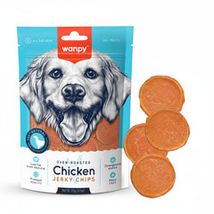 Wanpy Chicken Jerky Chips 100g - SNH Packing