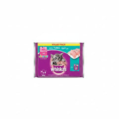 Whiskas Junior Tuna Wet Kitten Food Value Pack 12x80g - SNH Packing