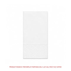 White Black 8 Fold Napkins 40x40CM 45 Sheets Premium Table Napkins - SNH Packing