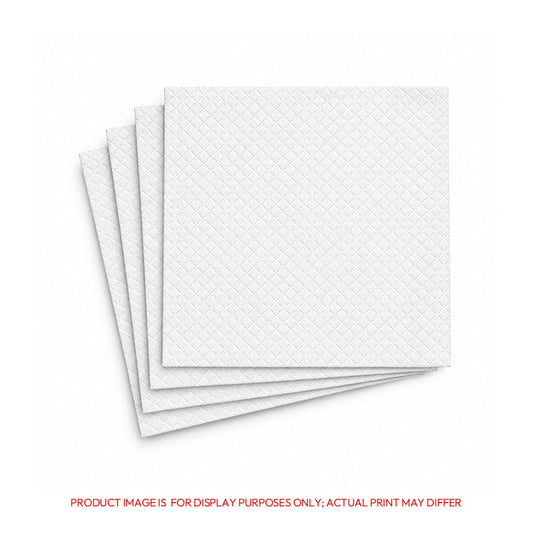 White Paper Napkin 30x30CM 1 Ply 70 Pieces - SNH Packing