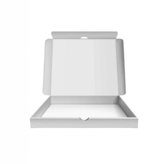 White Pizza Boxes 23x23CM to 33x33CM Takeaway - SNH Packing