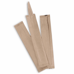 Wooden Knife Paper Wrapped Cutlery - SNH Packing