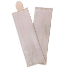 Wooden Spoon Paper Wrapped Disposable Cutlery - SNH Packing