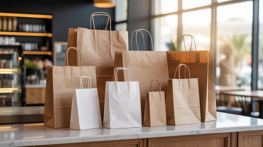 Paper Bags for Retail and Food Businesses in Dubai Sizes, Types and Where to Buy