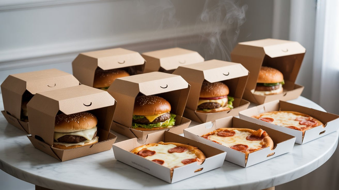 Burger and Pizza Boxes: How the Right Packaging Keeps Food Fresh and Tasty - SNH Packing