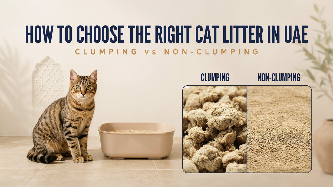How to Choose the Right Cat Litter in UAE: Clumping vs Non-Clumping - SNH Packing