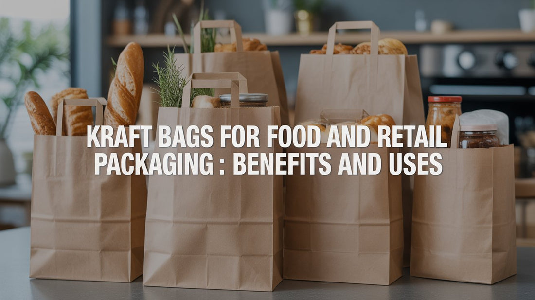 Kraft Bags for Food and Retail Packaging: Benefits and Uses - SNH Packing
