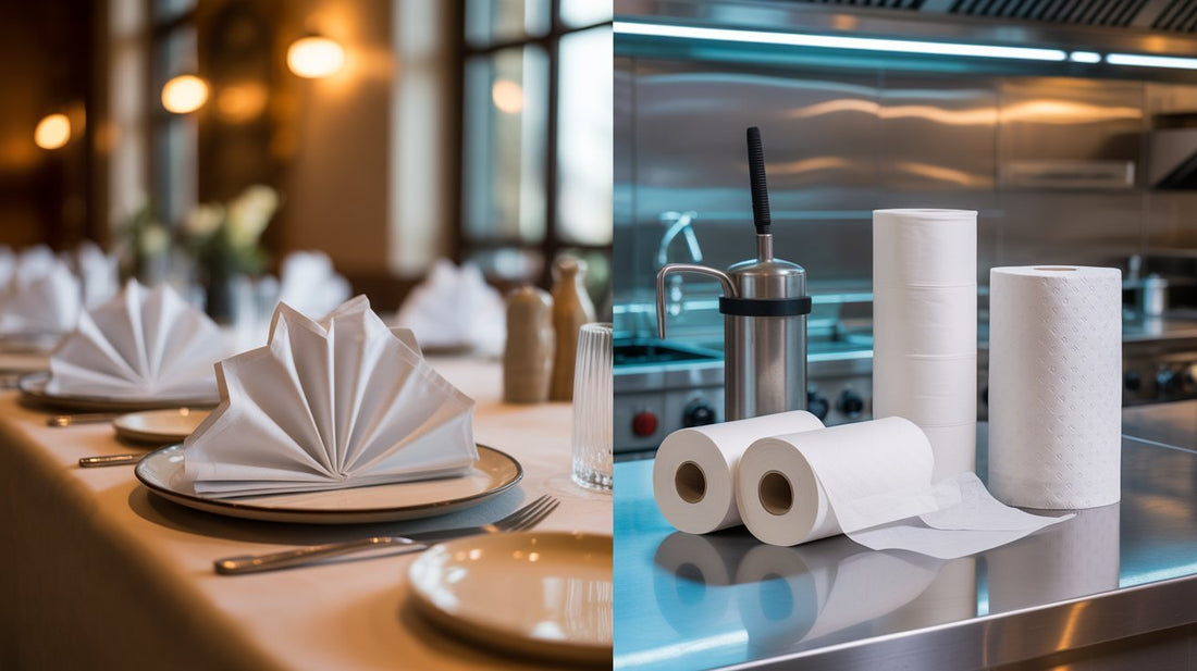 Paper Napkins vs Tissue Rolls: What Works Best for UAE Food Businesses - SNH Packing
