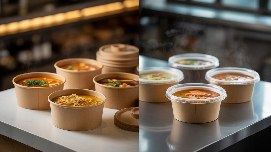 Paper Soup Bowls vs Plastic: Why UAE Restaurants Are Making the Switch - SNH Packing