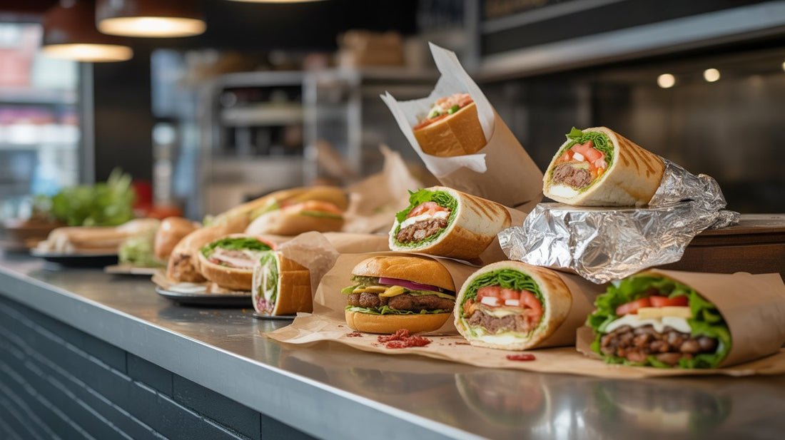 Paper Wrapping for Shawarma, Burgers and Sandwiches in Dubai A Buyer's Guide - SNH Packing