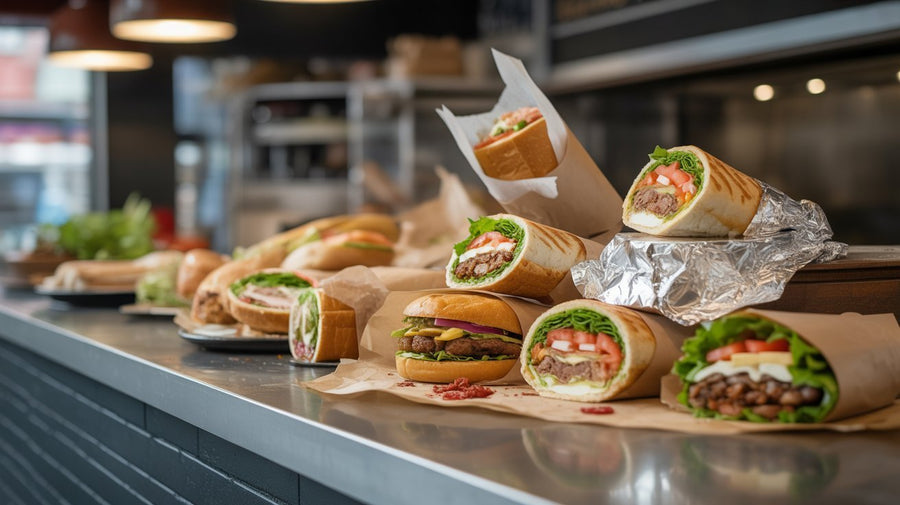 Paper Wrapping for Shawarma, Burgers and Sandwiches in Dubai A Buyer's Guide - SNH Packing