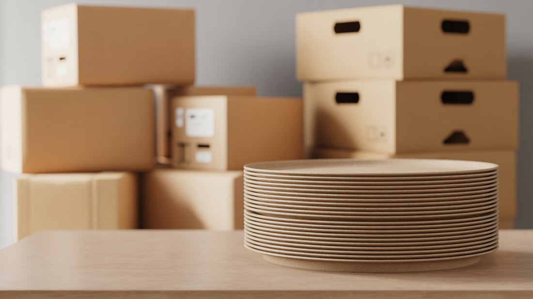 Where to Buy Bagasse Plates in Bulk in the UAE - SNH Packing