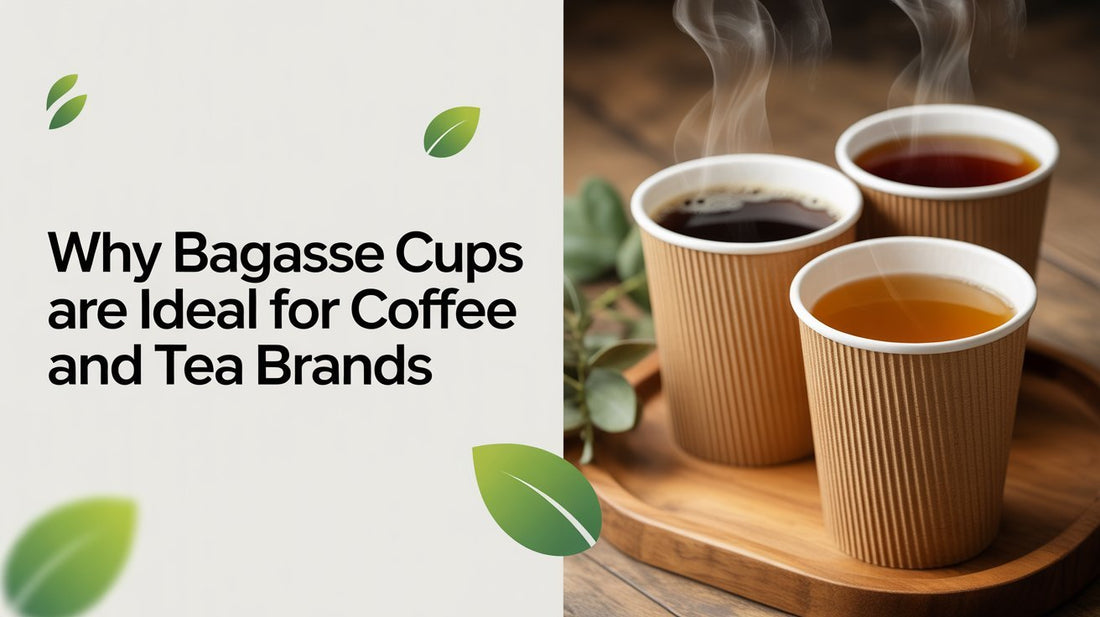 Why Bagasse Cups Are Ideal for Coffee and Tea Brands - SNH Packing