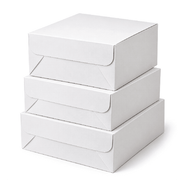 Cake Boxes White