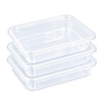 Clear Rectangular Container