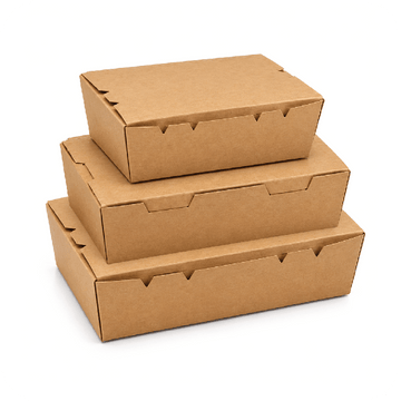 Brown Lunch Box Without Window