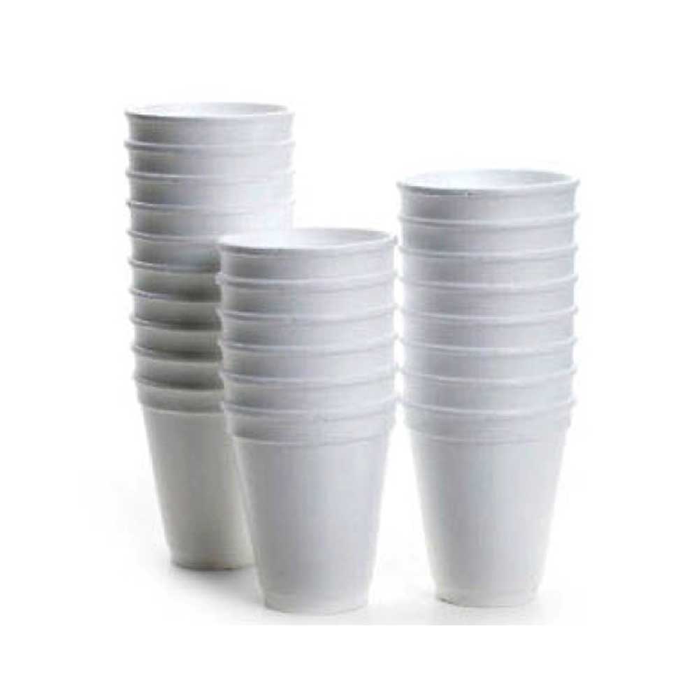 Disposable Foam Cup White 6 OZ 1X1000 Pieces