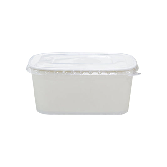 White Paper Container 1000ML With PP Lid 300 Pieces - Your One Stop Solution UAE