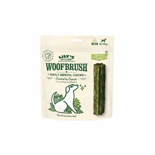 Lily's Kitchen Woofbrush Dental Dog Chews Bulk Pack - LARGE