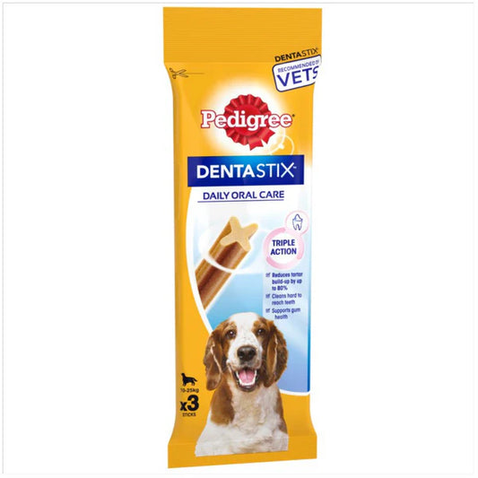 Pedigree Dentastix Medium Breed Dental Dog Chews - 7PCS