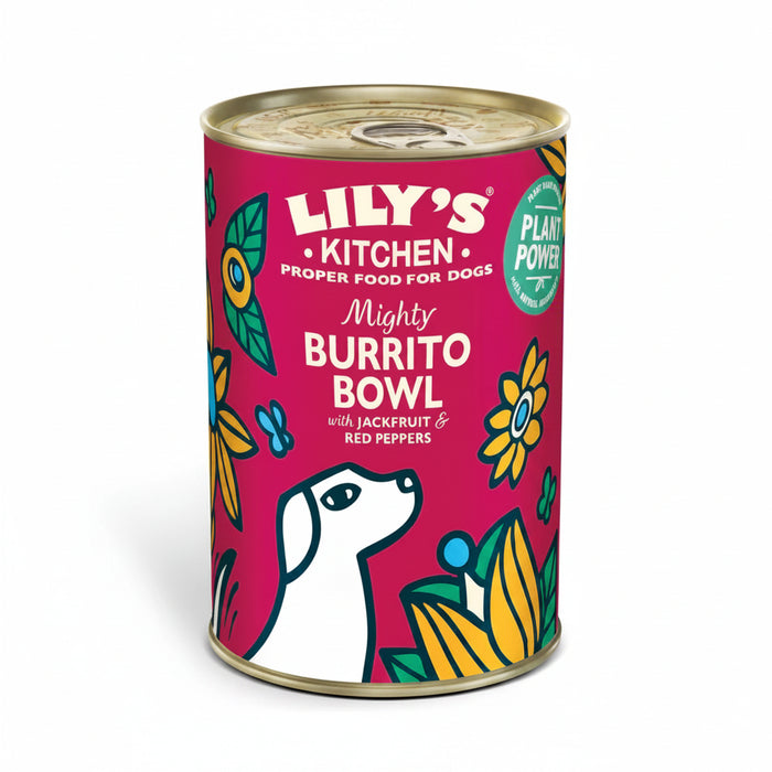 Lily's Kitchen Mighty Burrito Bowl Adult Wet Dog Food 400G