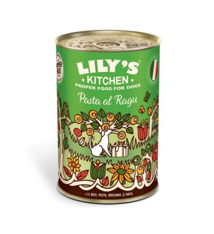 Lily's Kitchen Dog Pasta Al Ragu Wet Dog Food 400G
