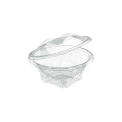 Clear Hinged Plastic Salad Bowl | Disposable Food Packaging