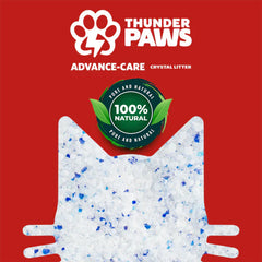 Thunder Paws Advance Care Non-Clumping Crystal Cat Litter 5L