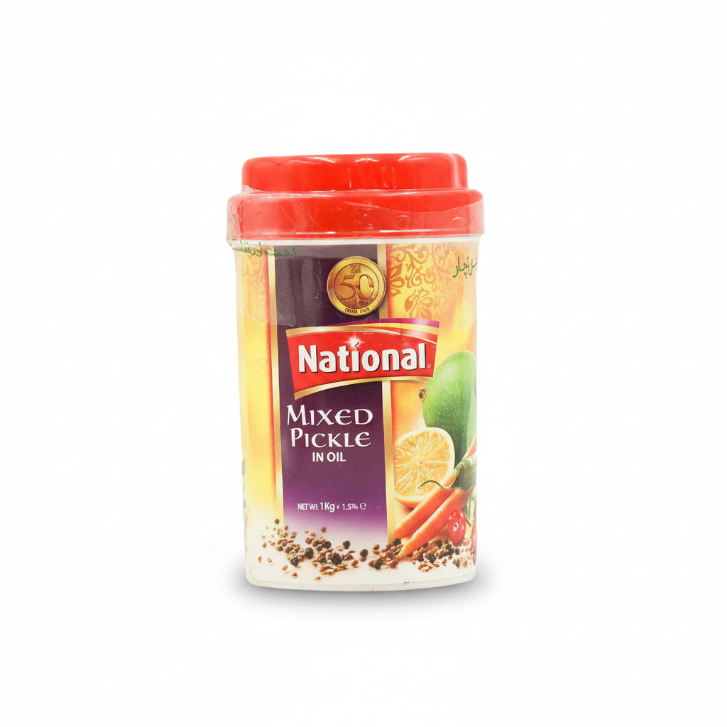 National Mixed Pickle 1kg – Traditional Spicy & Tangy Pickle