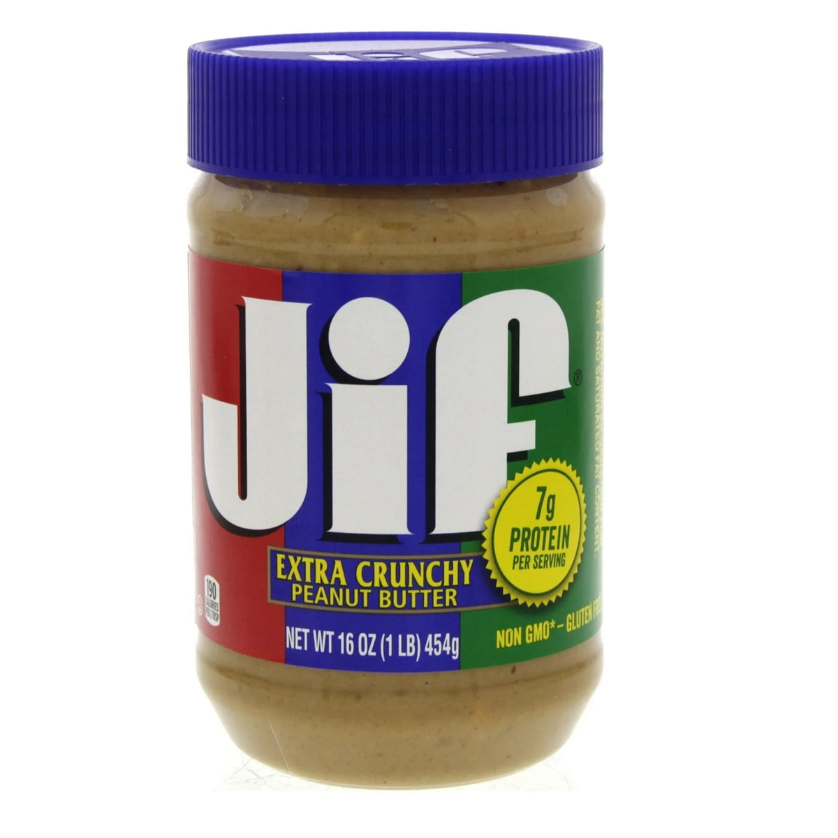 Jif Extra Crunchy Peanut Butter Value Pack 454g  Rich & Crunchy Spread