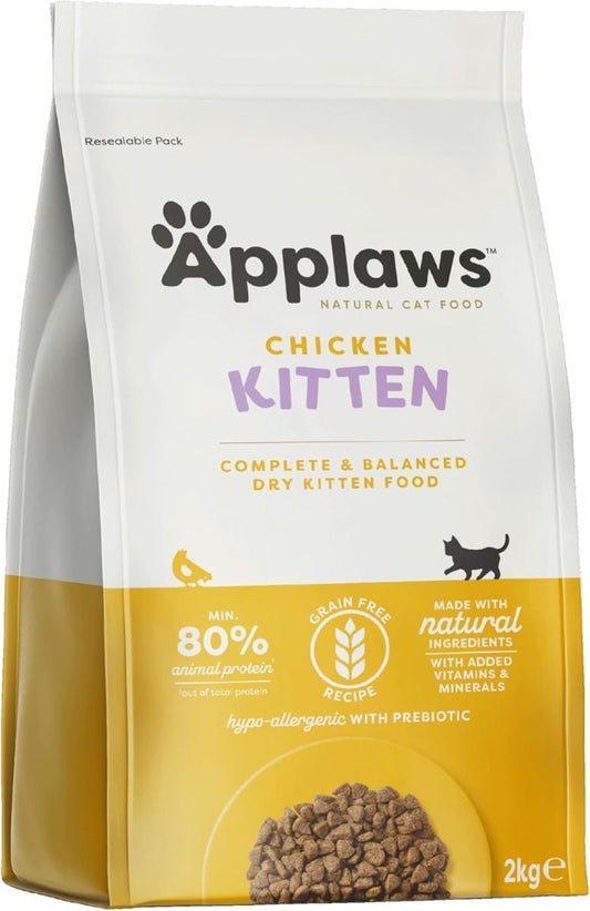 Applaws Chicken Dry Kitten Food - 2KG