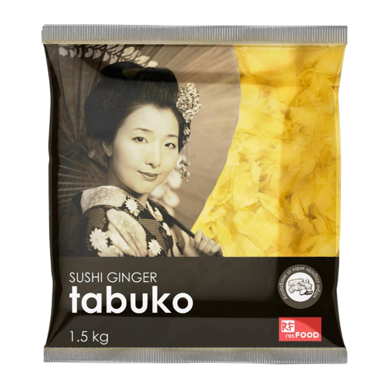 Tabuko Pickled Ginger White | 1.5 kg
