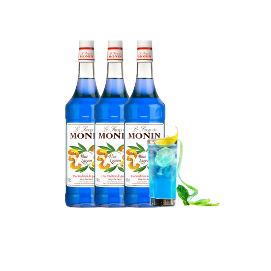 Monin Blue Lagoon Syrup 1 Liter