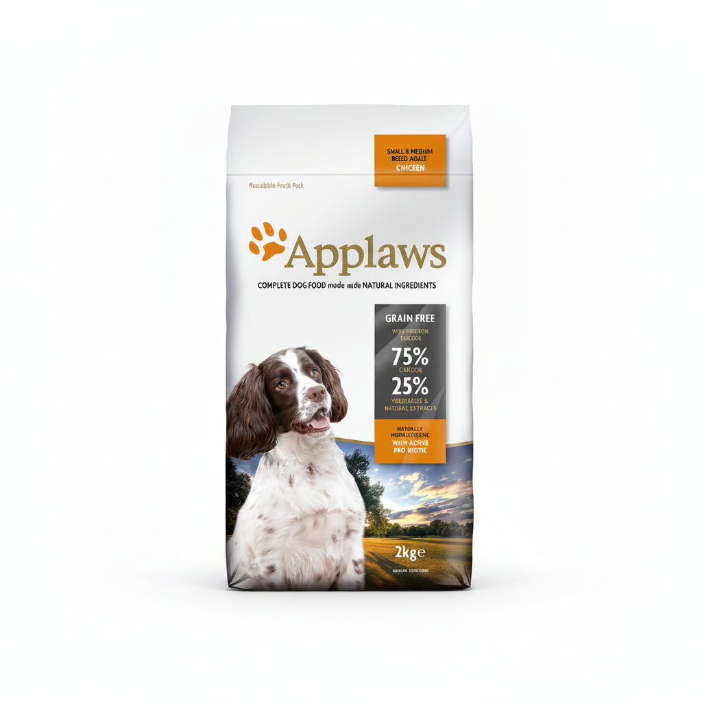 Applaws Chicken Small & Medium Breed Adult Dry Dog Food 2KG