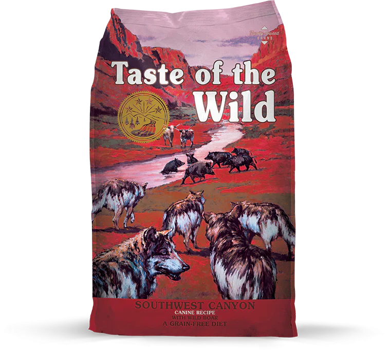 Taste of the Wild Southwest Canyon Canine Recipe with Wild Boar 12.7kg
