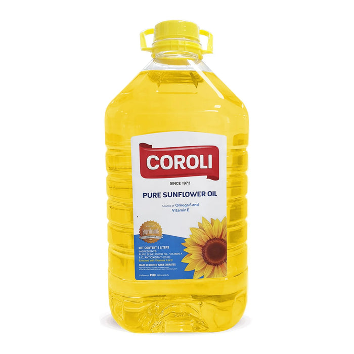Coroli Sunflower Oil 5 Litres